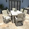Highwood Usa Lehigh 7pc Rectangular Outdoor Patio Furniture Dining Set 72 x 42 AD-ST7LH1CO4AA-WAE - alternate 2